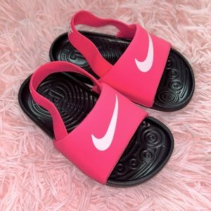 Nike Kawa baby/toddler slides - Pink size 6C